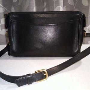 Vintage Coach Black leather
